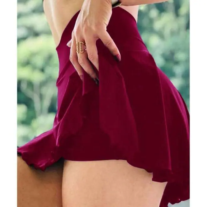 Women Tennis Skirts Fitness Sportswear Girl Yoga Skirt Golf Workout Quick-drying High Waist Female Skirt - Image 4