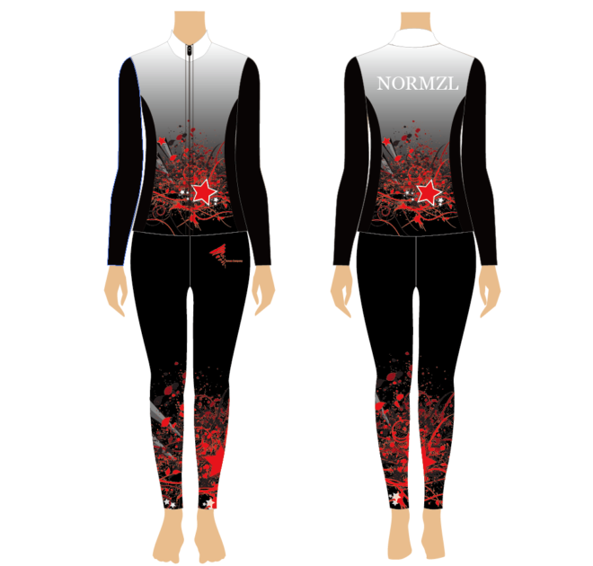 custom design cheerleading bodysuits cheerleader costume cheer warm up - Image 4