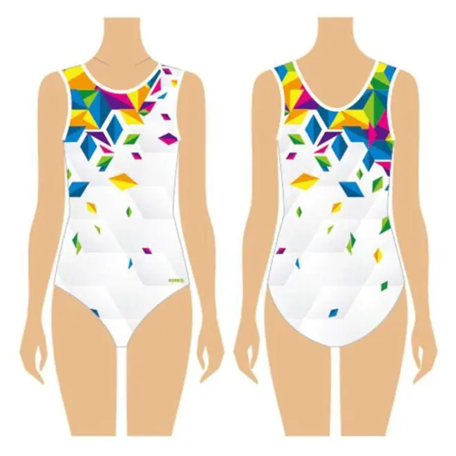 Free design gym sublimation practice wear girls gymnastics leotard for competition - Image 4