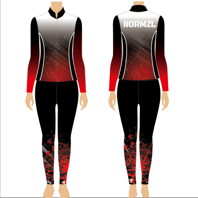 custom design cheerleading bodysuits cheerleader costume cheer warm up - Image 6