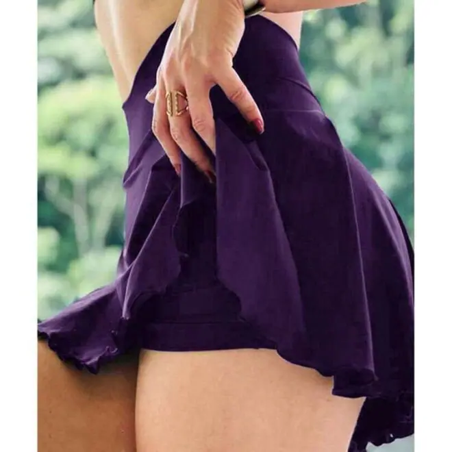 Women Tennis Skirts Fitness Sportswear Girl Yoga Skirt Golf Workout Quick-drying High Waist Female Skirt - Image 3