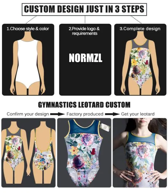 Custom Sublimated Sleeveless Kids Gymnastics Leotards - Image 4