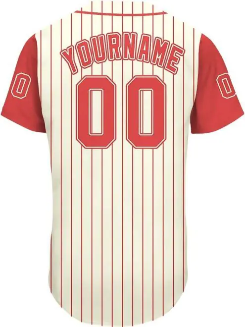 custom logo design fashion printing baseball jersey softball wear sportswear fitness wear active wear for men - Image 4