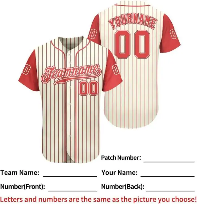 custom logo design fashion printing baseball jersey softball wear sportswear fitness wear active wear for men - Image 5
