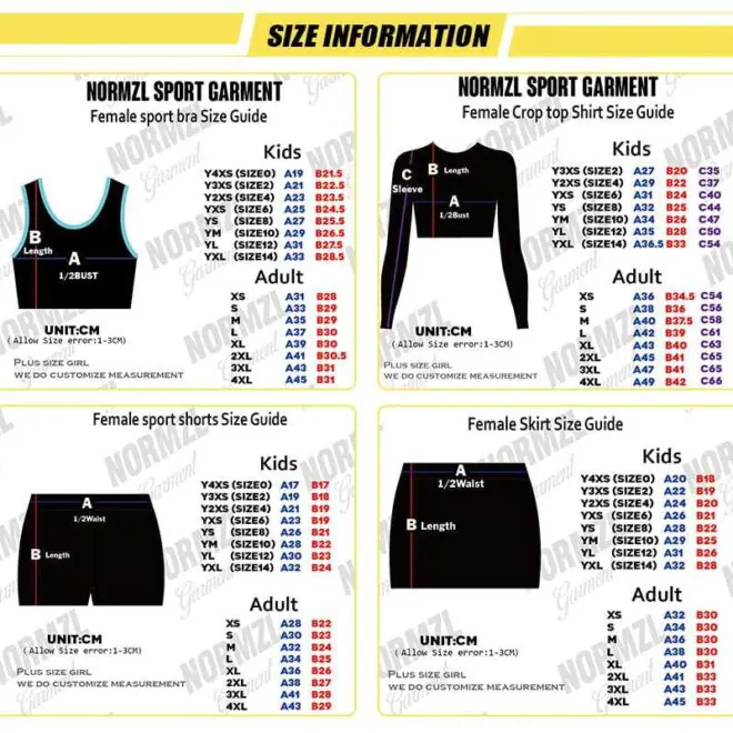 Normzl custom youth cheerleading tracksuits wholesale kids cheer bra shorts girls sublimation cheerleading warm ups - Image 6