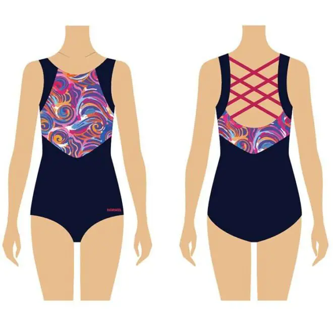 Custom your own design manufacturer leotards woman dance buy wear gymnastics - Image 3