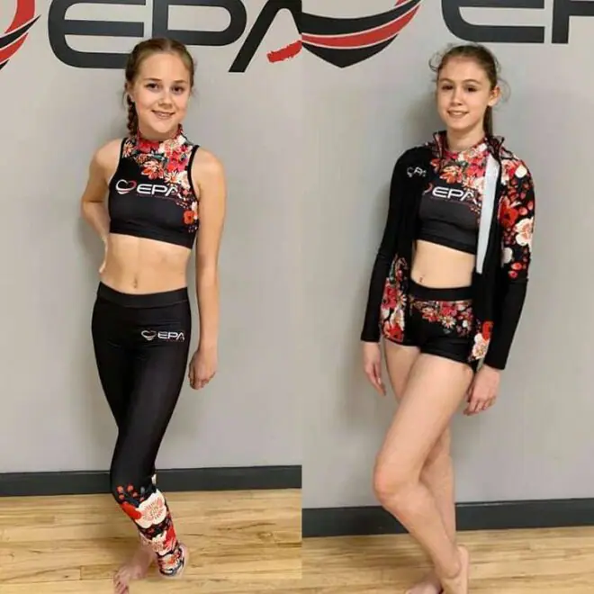 Normzl custom youth cheerleading tracksuits wholesale kids cheer bra shorts girls sublimation cheerleading warm ups - Image 3