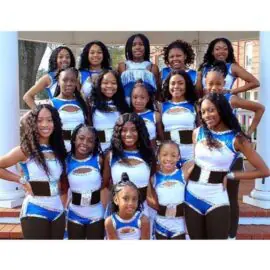 Sublimation majorette pants blue girls uniform dancing group dance team uniforms