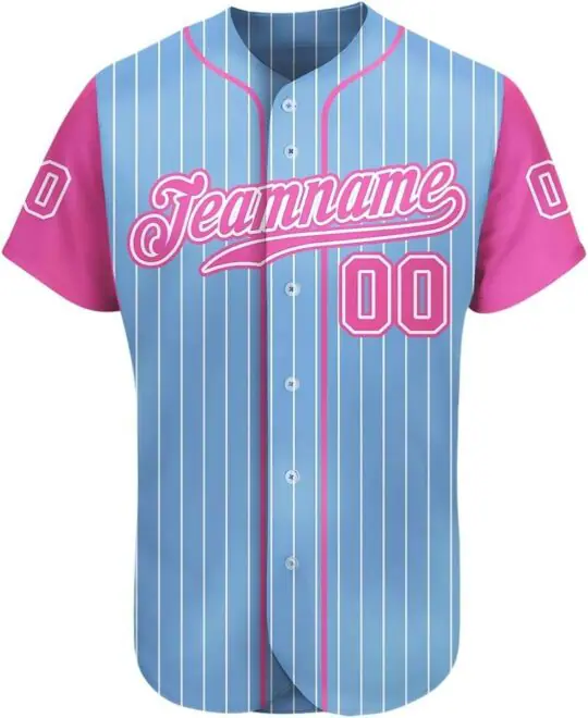 New Style Baseball Jersey Pink Baseball Wear Custom Logo Customized Team Name softball wear - Image 3