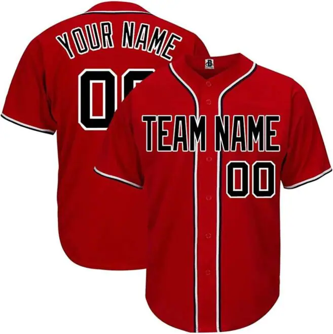 Wholesale sublimation baseball jerseys with customization colorful Hot Sale Casual Style Custom Baseball Jersey - Image 3
