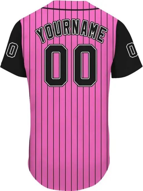 sublimation High Quality Recycled button up baseball uniforms jersey custom - Image 4