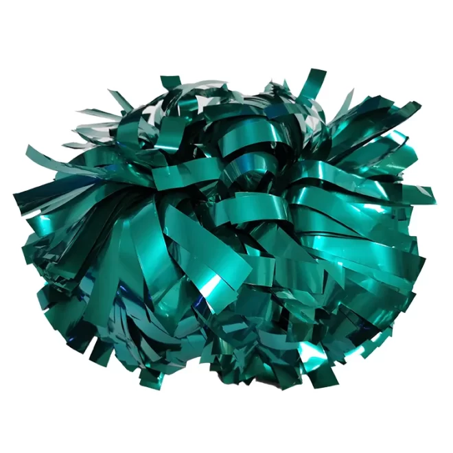 low moq custom size color design style Metallic cheer pom poms cheerleading women Fashion Accessories for team - Image 4