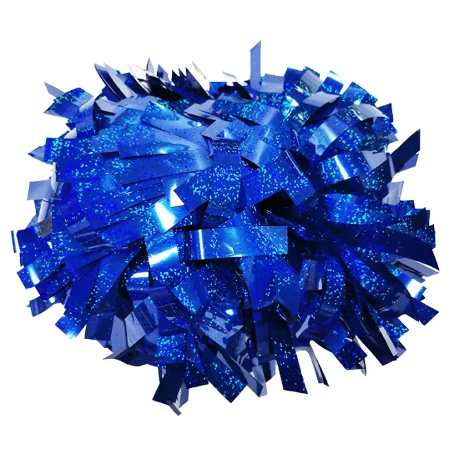 low moq custom size color design style Metallic cheer pom poms cheerleading women Fashion Accessories for team - Image 5
