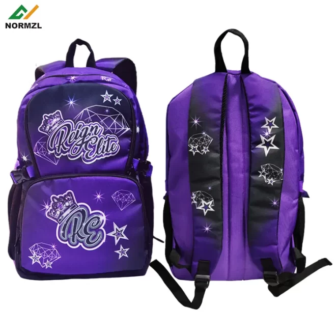 Wholesale Cheer Bag Custom Cheer Backpack Fashion Tote Zipper Sublimation Cheerleader Garment Bag Cheerleading Bags For Girls - Image 2
