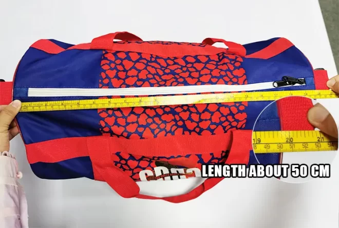 Custom Outdoor Activities Fashion Light Weight Cheerleading Sports Travel Bags - Image 4