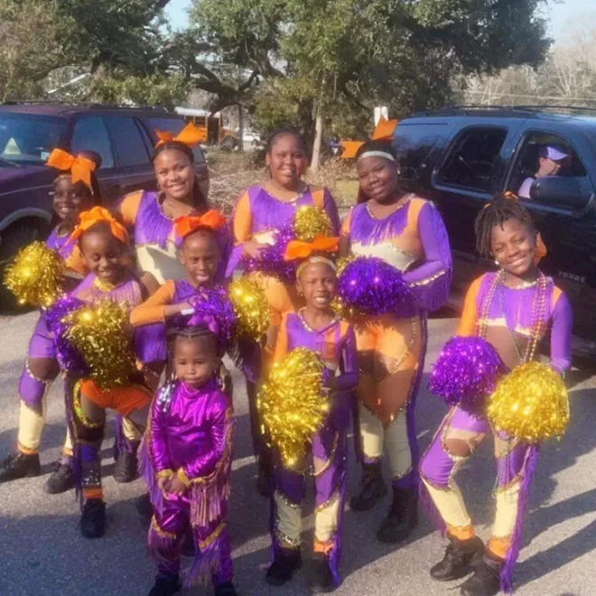 Normzl purple yellow dance costume majorette uniforms with fringe plus size kids sequin majorette dancewear - Image 2