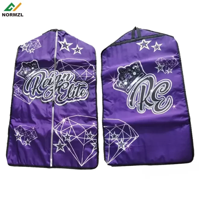 Normzl custom design embroidery logo glitter girls cheerleader cheer cheerleading bag backpack - Image 5