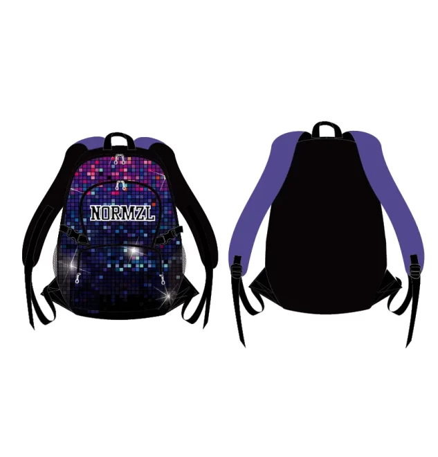 Sac de pom-pom girl personnalisé, sacs à dos de danse, sac scintillant - Image 3