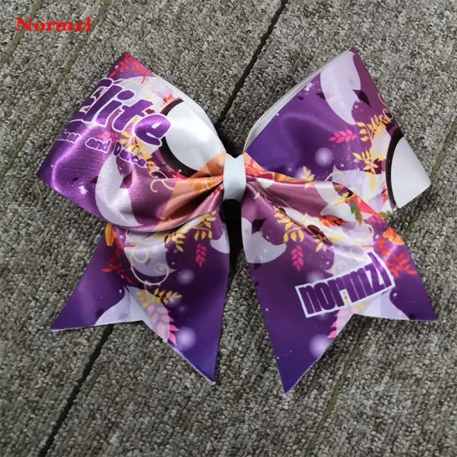 printing practice cheer cheerleading bows hair compound arrow baby performance for girls hair accessories - Image 6