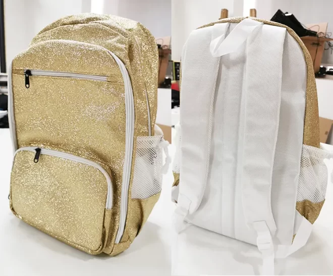 Normzl custom large load-bearing sublimated glitter cheer backpack cheerleading bags casual sports backpacks - Image 2