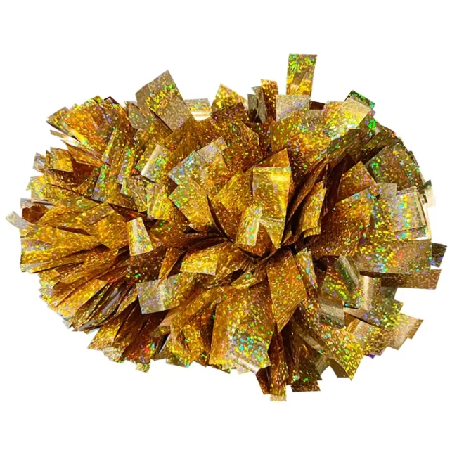 Metallic 2cm craft performance Cheerleading Pom Poms wholesale Fashion Accessories for team - Image 5