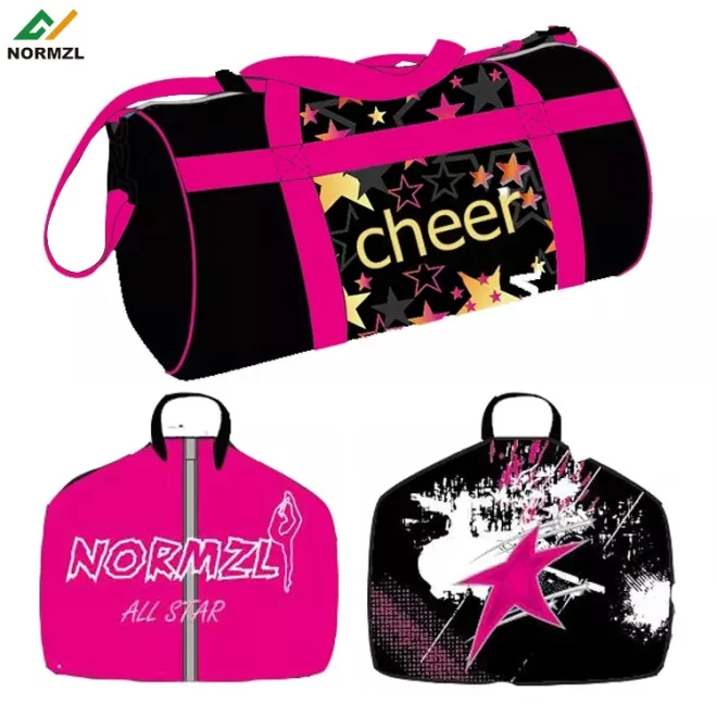 Wholesale Cheer Bag Custom Cheer Backpack Fashion Tote Zipper Sublimation Cheerleader Garment Bag Cheerleading Bags For Girls - Image 4