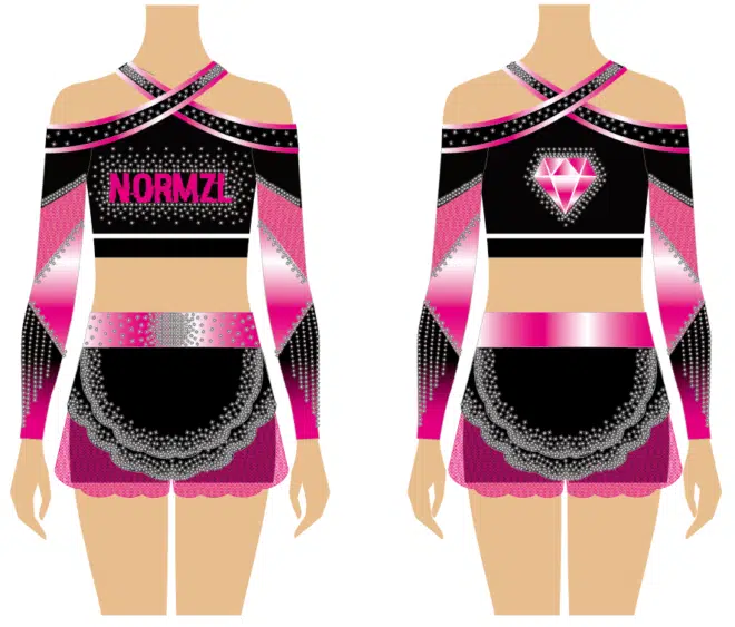 new all star cheerleading shirts design customization - Image 3