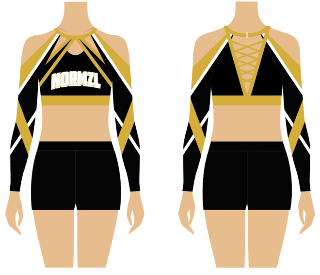 New Customized Cheerleader Clothing Design Wholesale - Image 2