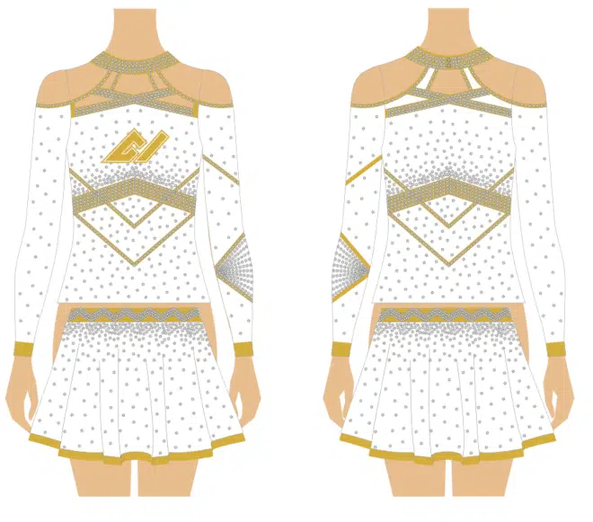 new all star cheerleading shirts design customization - Image 6