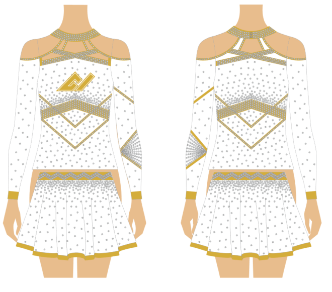 New Customized Cheerleader Clothing Design Wholesale - Image 3