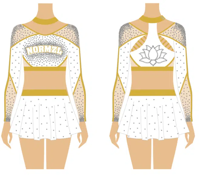 new all star cheerleading shirts design customization - Image 4