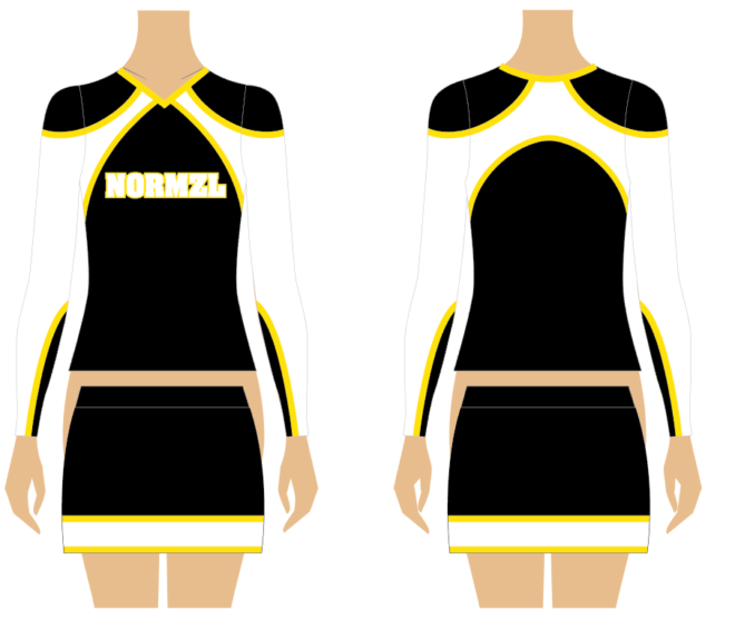 New Cheerleader Clothing Design Wholesale Customization - Image 3