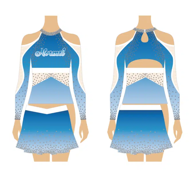 Customized Cheer Uniform Design Wholesale - Image 3