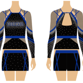 New Cheerleader Clothing Design Wholesale Customization