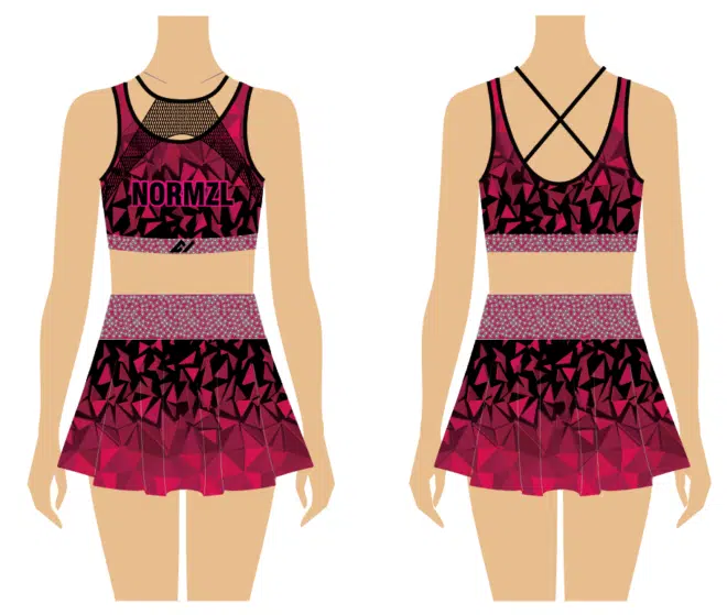 Custom Cheerleading Uniform Design Wholesale - Image 11