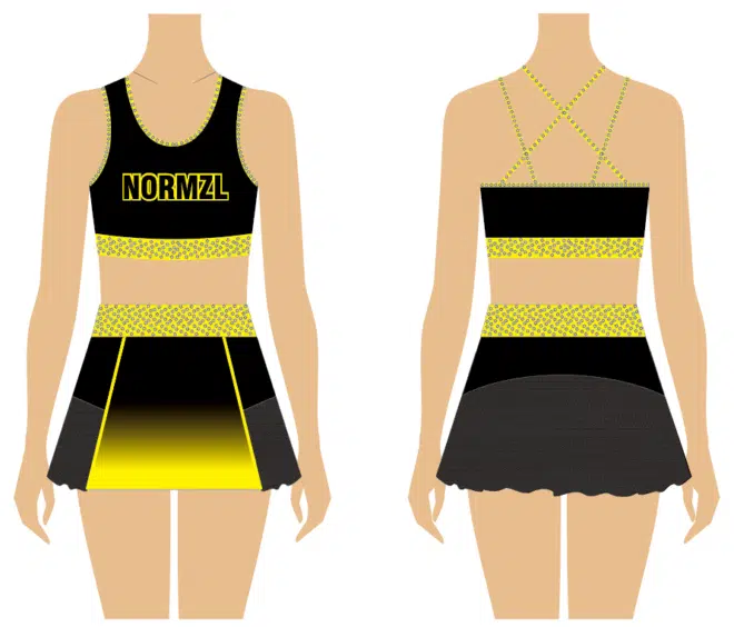 Custom Cheerleading Uniform Design Wholesale - Image 12