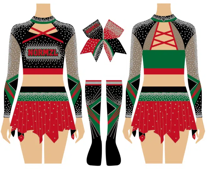 Custom Cheerleading Uniform Design Wholesale - Image 13
