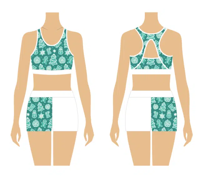 New cheerleading practice uniforms design for
