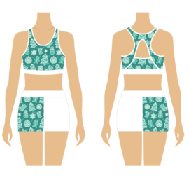 Wholesale Customized Cheerleading Uniform Designs