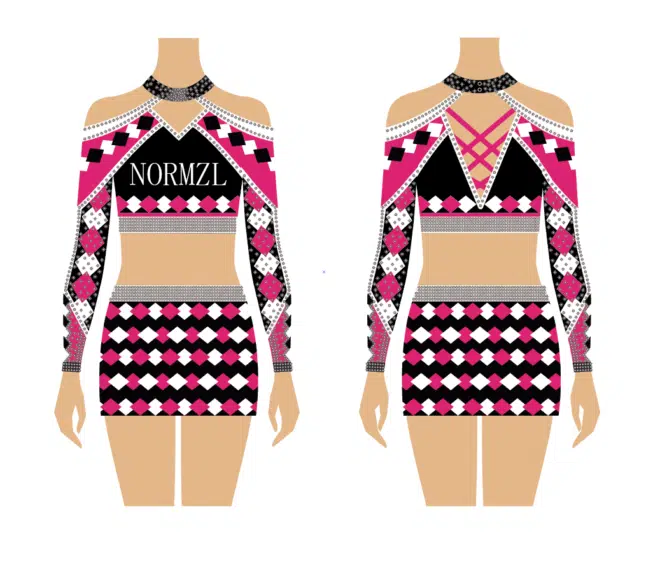 new design wholesale custom cheerleading uniforms - Image 7