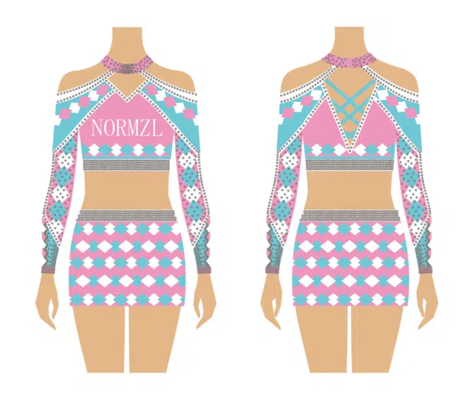 new design wholesale custom cheerleading uniforms - Image 8