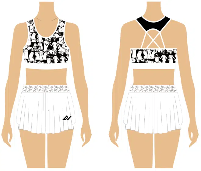 new design wholesale custom cheerleading uniforms - Image 11