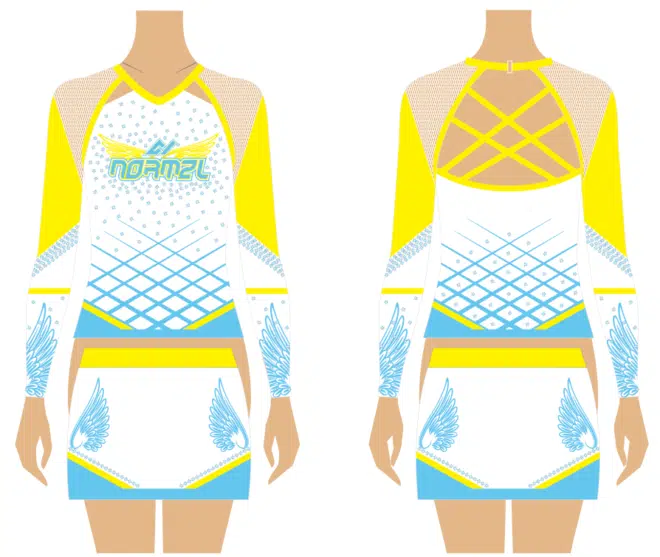 new design wholesale custom cheerleading uniforms - Image 2