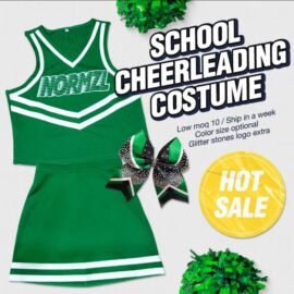 Normzl custom design varsity school sideline cheer uniforms school team dance cheerleading costume