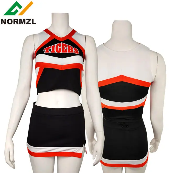 OEM Short Top Skirt Dress Women's Sideline Cheerleading Custom - Image 6