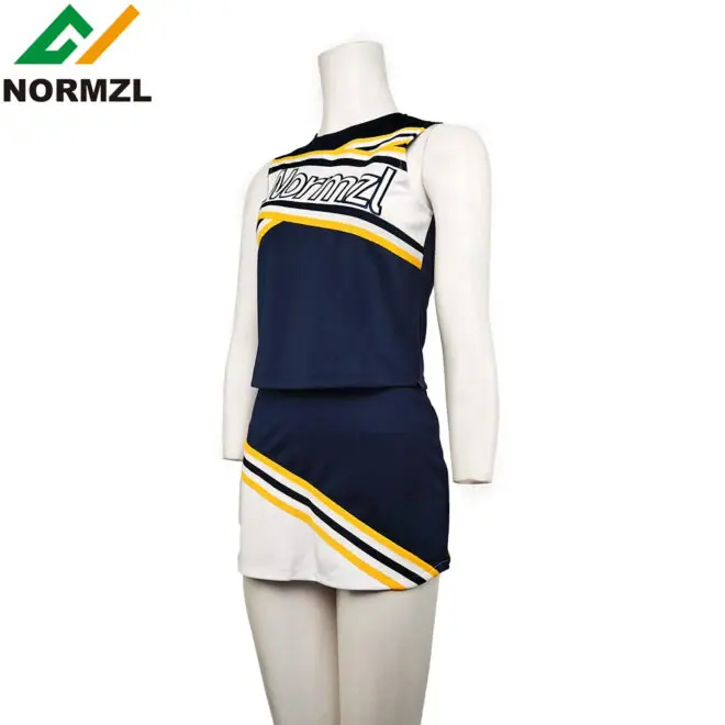 Custom Design Normzl Varsity School Sideline Cheer Uniforms School Team Dance Cheerleading Costume - Image 2