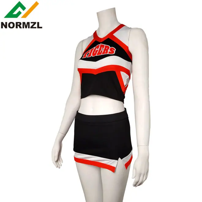 OEM Short Top Skirt Dress Women's Sideline Cheerleading Custom - Image 4
