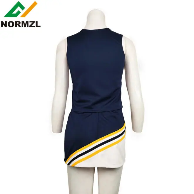 Custom Design Normzl Varsity School Sideline Cheer Uniforms School Team Dance Cheerleading Costume - Image 4