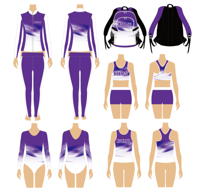 varsity school cheerleading costume sideline cheer uniform custom - Image 3