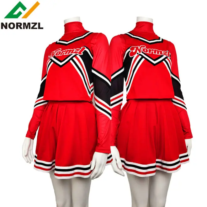 Normzl free design varsity sideline cheer uniforms custom logo sublimation youth school cheerleading uniforms - Image 9